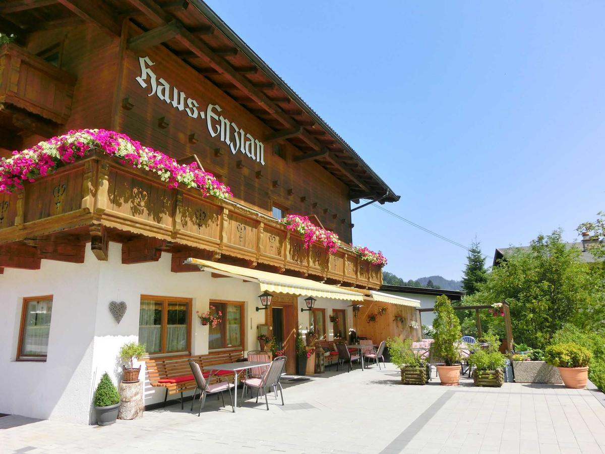Pension Enzian Niederau Exterior foto